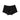 Boxer noir en coton bio