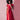 Robe Zermanie longue rouge